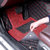 布雷什(BOLISH)专车专用订制全包围丝圈汽车脚垫宝马奥迪丰田迈腾福克斯凯美瑞双层丝圈垫(黑色红线+黑红色丝圈 支持市场上99%车型)