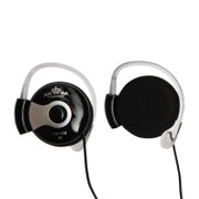 意高（ECHOTECH）CO-138MV 耳机 耳挂耳机 耳麦（黑色）（音量线控装置,可手动调控音量,适合PC电脑或3.5mm接口的音乐和DVD播放器）