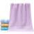 洁丽雅毛巾 加大加厚纯棉情侣毛巾 舒适吸水 成人男女洗脸巾面巾(6732紫色)