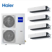 海尔(Haier)一级冷暖变频小6匹RFC140MXSAYA(G)一拖四套机中央空调多联机（含四台185mm超薄风管机）