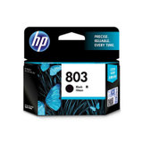 惠普（HP）803墨盒 适用于HP DeskJet 1111 1112 2131 2132 打印机墨盒(原装HP803黑色/190页)