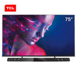 TCL 75C10 75英寸 4K超高清 双屏QLED量子点IMAX级智屏 智能网络液晶电视机(黑 75英寸)