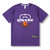 速干大码宽松健身服男训练篮球跑步服男运动短袖T恤男女通用款(紫色 4XL)