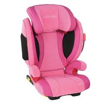 德国原装进口斯迪姆汽车儿童安全座椅阳光超人3岁-12岁带ISOFIX接口（玫瑰