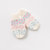 davebella戴维贝拉秋冬季新款加绒手套 儿童全棉针织手套DBA8614(17CM/8.5CM 菱形提花)