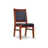 阁瑞馨平头椅办公椅会议椅环保皮(黑色 ZMD-002)