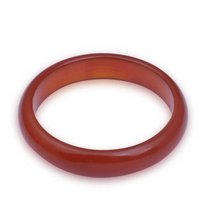 梦克拉Mkela 红玛瑙手镯 姹紫嫣红(红色 内径约64-65mm)