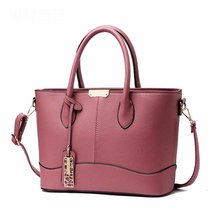DS.JIEZOU女包手提包单肩包斜跨包时尚商务女士包小包聚会休闲包2083(粉红色)
