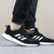 Adidas阿迪达斯男鞋新款网面透气休闲运动鞋轻便鞋子减震跑步鞋CG3820(黑色 43)