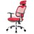 【乔志百盛】升降办公电脑椅子 时尚简约网布多功能转椅 办公椅子QZ-JJ-08(魅力红)