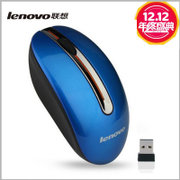 联想(lenovo) N3903 无线鼠标 外观采用三种工艺制作而成 耐磨 圆润 高雅(蓝色)