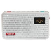 赠5V电源插头+耳机！德生（Tecsun）ICR100ICR-100 广播录音机/数码音频播放器(白色)