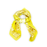 意大利 Versace 范思哲 时尚印花多功能女士真丝丝巾 F005TWB0519(黄色)