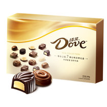 德芙精心之选多种口味巧克力280g （本产品不含礼品袋，新老包装随机发货） 糖果零食