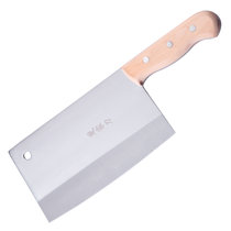 楚家刀 锋利切片刀切肉刀传统菜刀手工锻打不锈钢刀具厨师专用刀中式厨刀