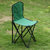 索尔诺折叠椅凳子户外便携式沙滩椅 靠背钓鱼椅凳 马扎小凳子152(绿色)