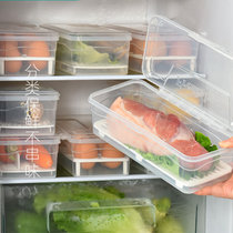 冰箱收纳盒有盖厨房密封保鲜食物鸡蛋储物筷子带盖