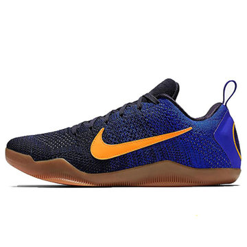 nike kobe xi elite low 耐克科比11代男子低帮针织篮球鞋 黑武士