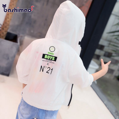 【儿童防晒衣2018新款中大童男孩透气童装韩