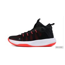 Nike/耐克乔丹JORDAN JUMPMAN 2020 PF男子实战气垫简版缓震篮球鞋BQ3448-007(黑红 42)
