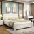皮耐迪 卧室家具 新中式床 1.8米实木床(白色 1.8*2.0)