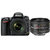 尼康（Nikon） D750 单反双头套机（AF-S24-120mm f/4G ED VR+AF50/1.8D镜头）(官方标配)