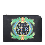 Versace范思哲男士黑色手拿包DL26137-DVSIG-D41MP黑色 时尚百搭