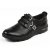 PUBGO商务休闲男士皮鞋M124027 (15黑色 39)