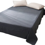 帝堡龙DIBAOLONG单双人床上用品 1.2m1.5m1.8 2.0m全棉色织水洗棉日系无印良品条纹格子小清新单品床单(默认 默认)