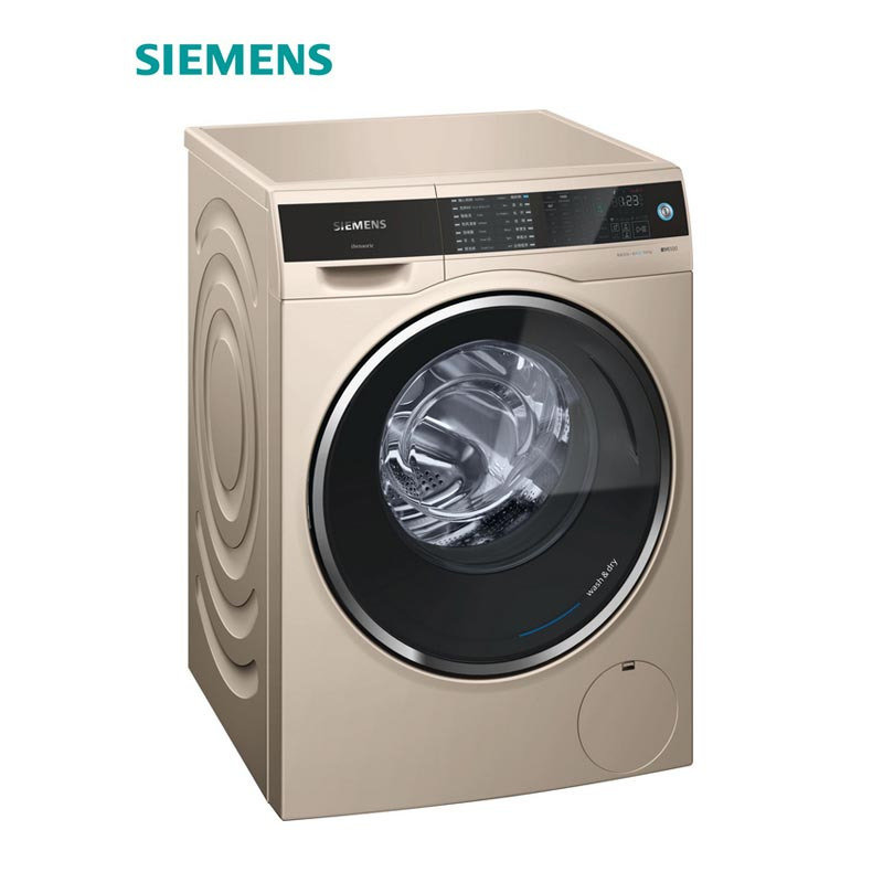 siemens西门子wd14u6630wiq500系列10kg带烘干滚筒洗烘一体洗衣机