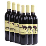 整箱六瓶 澳洲原酒进口红酒COASTEL PEARL澳大利亚袋鼠西拉干红葡萄酒(整箱750ml*6)