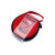 运动网布CD夹/车载CD包/汽车CD收纳包（可装20片）(红色)
