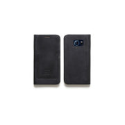 三星（SAMSUNG）真皮保护套意大利套手机壳 适用于三星Galaxy S6 G9200 黑色