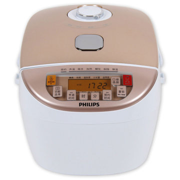 飞利浦（Philips） HD3085/00 白色 11种烹饪程序，3种口感，灵敏触摸感应界面 电饭煲