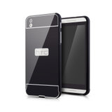 HTC 816手机壳手机套816d金属边框816t保护套外壳816v超薄潮(黑色)
