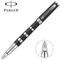 派克（Parker）精英松烟墨银环超滑笔【真快乐自营 品质保障】
