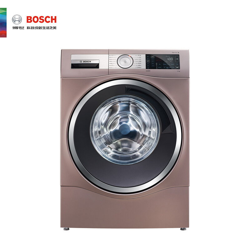 博世(bosch) wau28566hw 10公斤大容量变频滚筒洗衣机