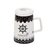洁雅杰系列创意陶瓷杯子情侣水杯咖啡杯带盖带勺马克杯牛奶杯 舵