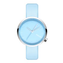 史努比旗舰店2021新款简约气质复古潮流小众初高中学生女石英手表(蓝色 皮带)