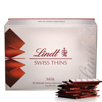 瑞士莲经典薄片牛奶巧克力125g 瑞士进口