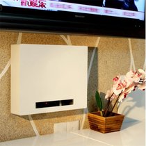 【京好】网络电视机顶盒架 木质数字高清机壁挂架伴侣F40(1白色 小号)