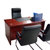 世纪京美家具 办公桌班台（仅办公单桌+推柜，不含椅） JM-713 尺寸：1800*900*760mm(默认 默认)