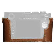 徕卡（Leica）莱卡大M 240原装包 半包 m相机包m-p包m240p半套m-p皮套(棕色 标配)