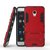 木木（MUNU）魅族 MX6 M685 手机壳 手机套 保护壳 保护套 外壳 支架后壳 防摔壳 钢铁侠硬壳(酒红色)
