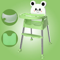 竹咏汇  可升降宝宝餐椅 儿童可折叠吃饭椅子 可折叠便携式椅子多功能椅儿童餐椅(7)