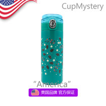 美国 cup mystery进口304不锈钢材质圣诞礼品保温冷保温杯(墨绿色 进口304不锈钢保温杯)