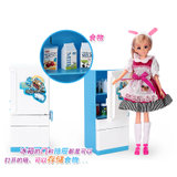 乐吉儿 梦幻系列之大厨房 H28A 时尚芭比娃娃 女孩早教过家家玩具 套装礼品