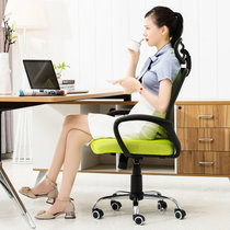 索尔诺电脑椅家用椅子 座椅人体工学椅转椅游戏椅电竞椅办公椅(绿色)