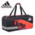 adidas阿迪达斯羽毛球方包运动方包 9支装羽毛球包网球包 羽拍包网拍包 含湿衣袋鞋袋 原装进口(红黑色BG110411)