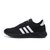 阿迪达斯/Adidas 跑鞋2015夏款NEO生活运动休闲运动跑步板鞋(黑吧喷墨 38)